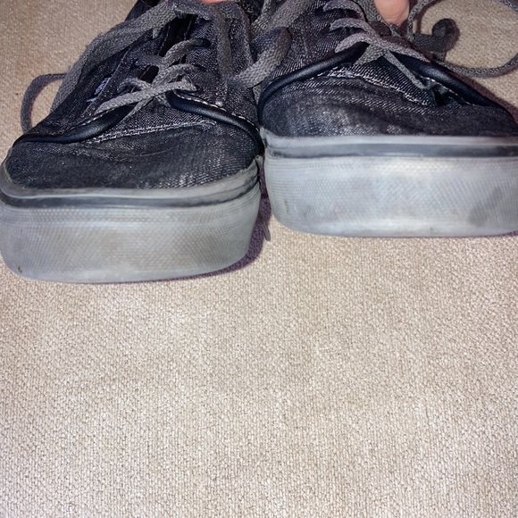 VANS Pro Denim Chukka Low Skate Sneaker Shoe Size 3.5 - Picture 4 of 13